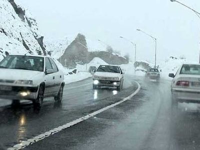 دمای هوا در جاده فیروزکوه به منفی ۱۵ درجه رسید/افراد به هیچ‌وجه شب‌ها رانندگی نکنند