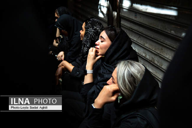 عزاداری تاسوعای حسینی در بازار تهران