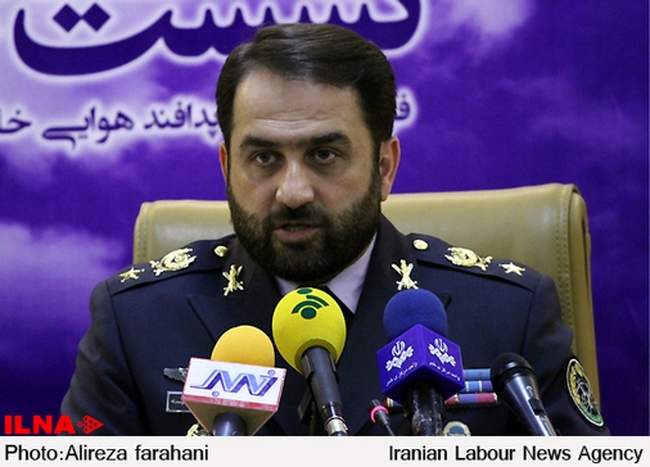 نشست خبری فرمانده پدافند هوایی خاتم‌الانبیا(ص)