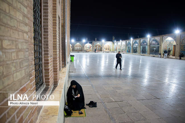 احیای شب بیست و سوم ماه رمضان در قزوین