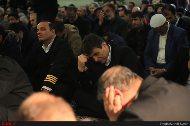 مراسم ترحیم ۶۶ جان باخته هواپیمای تهران – یاسوج