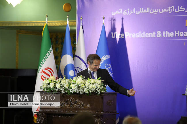 نشست خبری معاون رئیس جمهور و مدیرکل آژانس بین‌المللی انرژی اتمی