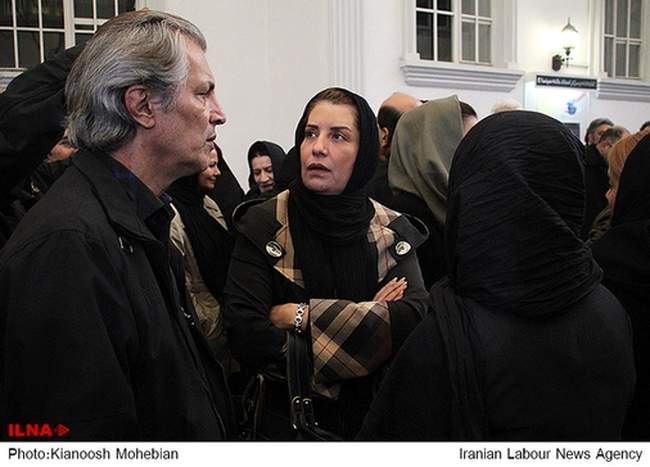 مراسم تشییع پیکر عظیم جوانروح فیلمبردار سینما و تلویزیون