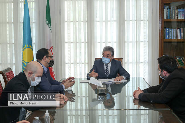 نشست خبری سفیر جمهوری قزاقستان در ایران