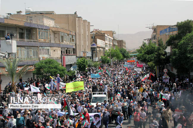 راهپیمایی روز قدس درشیراز