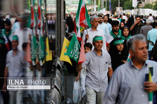 تجمع بزرگ مردمی «ایران؛ ذوالفقار علی» - تهران