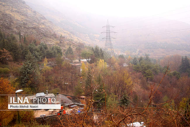 مه گرفتگی در تهران