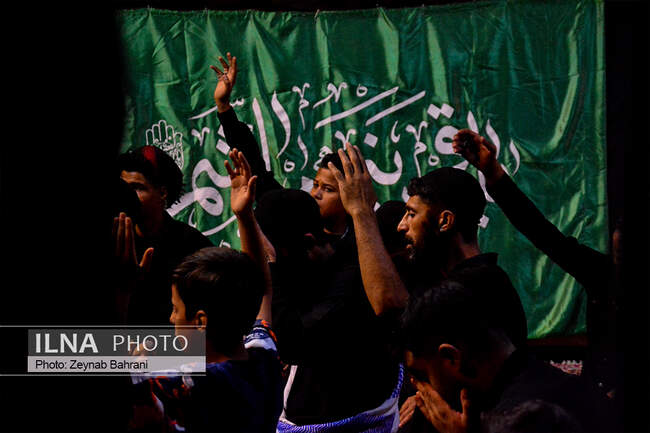مراسم سینی گردانی شهرک عرب ها