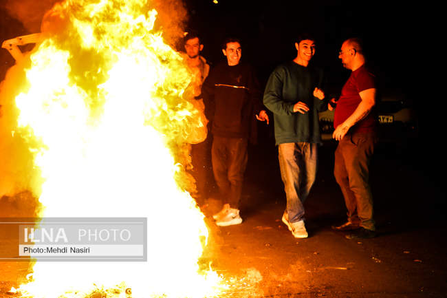 چهارشنبه سوری ۱۴۰۰ در تهران