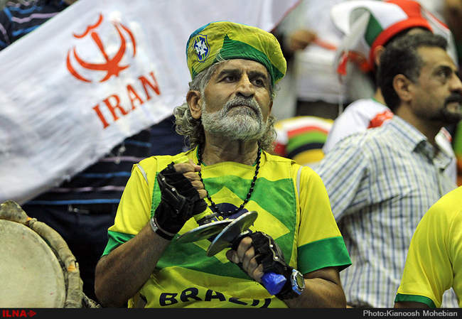 دیدار تیم های ملی والیبال ایران و روسیه