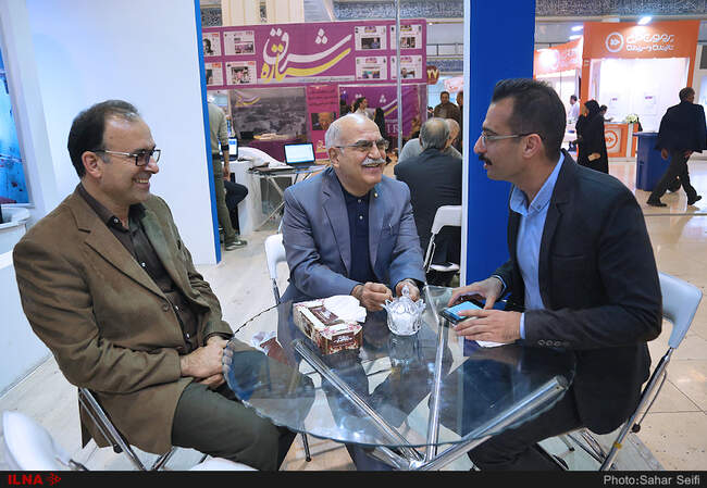 غرفه ایلنا در ششمین روز بیست و سومین نمایشگاه مطبوعات و خبرگزاری‌ها / 2 