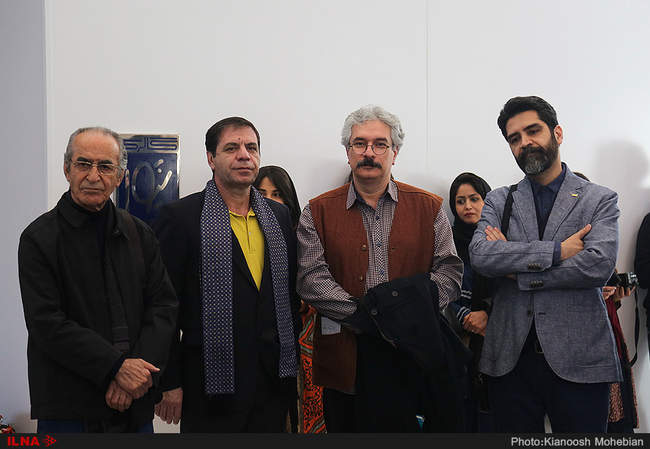 آیین افتتاح نگارخانه «استاد قباد شیوا» پیشکسوت طراحی گرافیک ایران