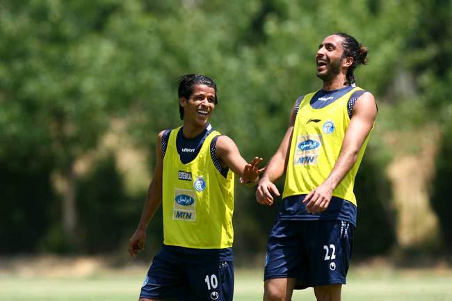 تصاویر تمرین امروز استقلال