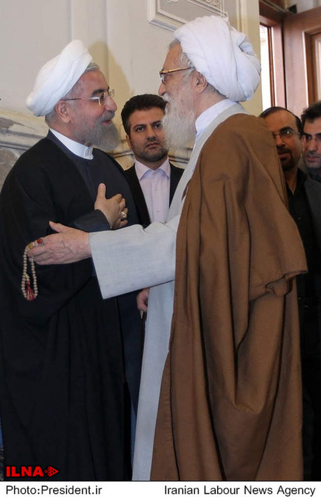 مراسم ترحیم والده رئیس جمهور در تهران