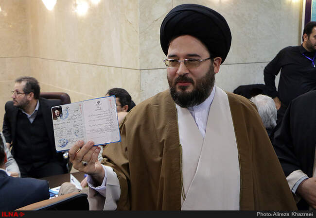 حضور آیت الله هاشمی رفسنجانی در ستاد انتخابات وزارت کشور /9