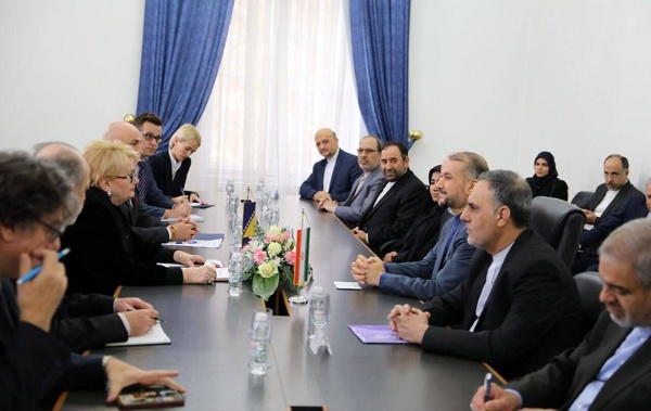 FM says Iran will stand by Bosnia and Herzegovina