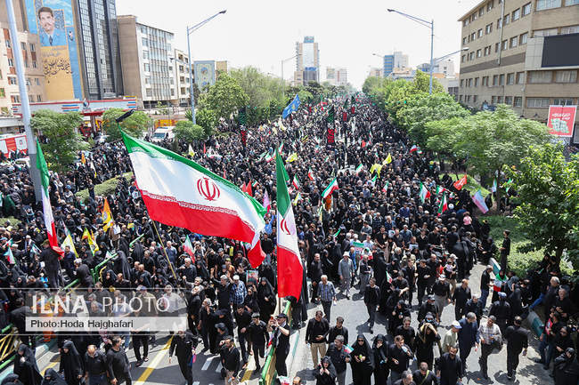  مراسم تشییع شهدای اقتدار - تهران / 4