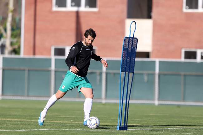 گزارش تصویری تمرین تیم ملی ایران