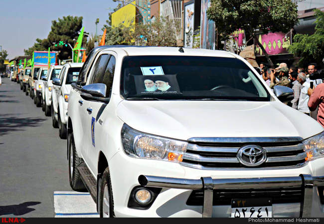 مراسم رژه نیروهای مسلح/ سبزوار