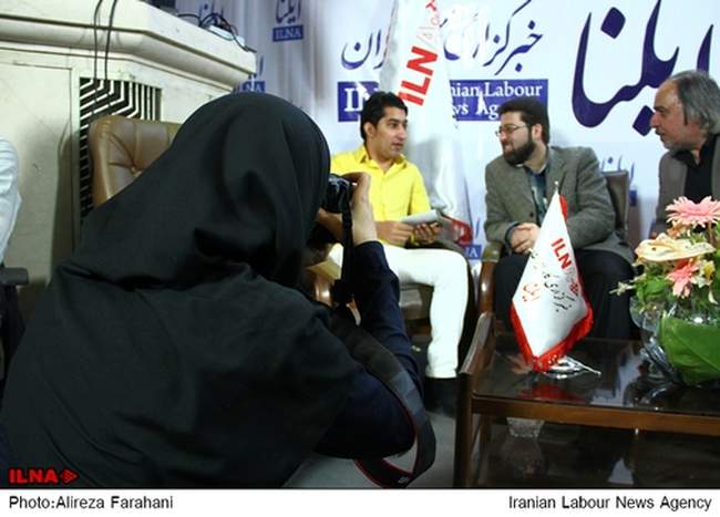 حاشیه فعالیت خبرنگاران و عکاسان ایلنا در نمایشگاه مطیوعات