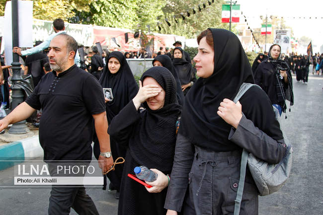 مراسم پیاده‌روی جاماندگان اربعین حسینی در تهران/١ 