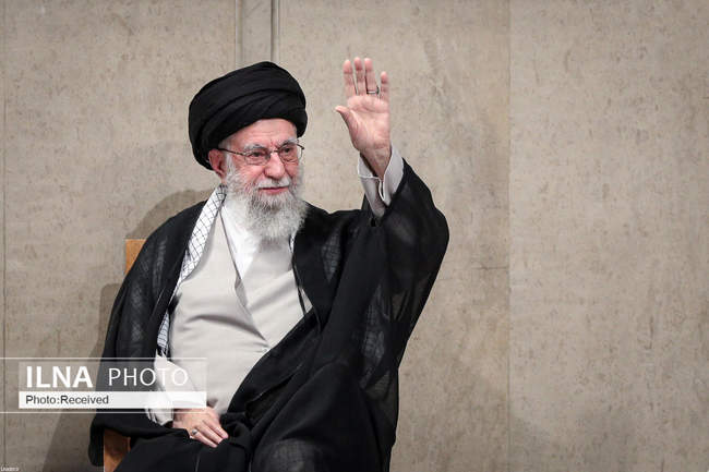حضور و سخنرانی رهبر انقلاب در مراسم عزاداری شهادت امام رضا علیه‌الس