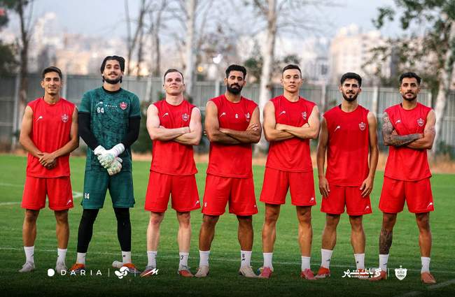 گزارش تصویری تمرین پرنشاط پرسپولیس زیر نظر کادر فنی