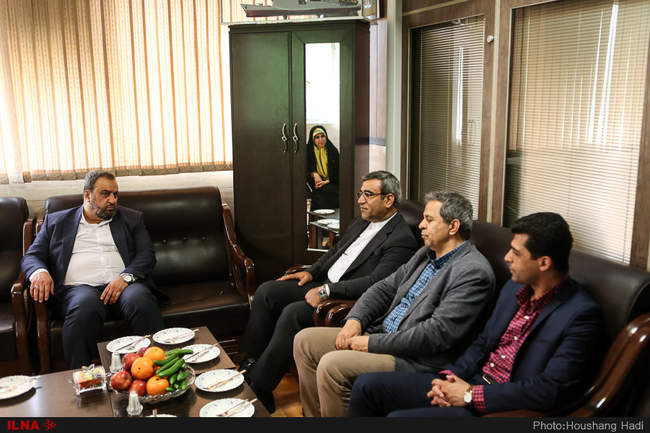 حضور غلامحسین مظفری مدیرعامل منطقه آزاد کیش در ایلنا