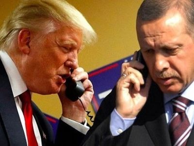 اردوغان و ترامپ فردا تلفنی مذاکره می‌کنند