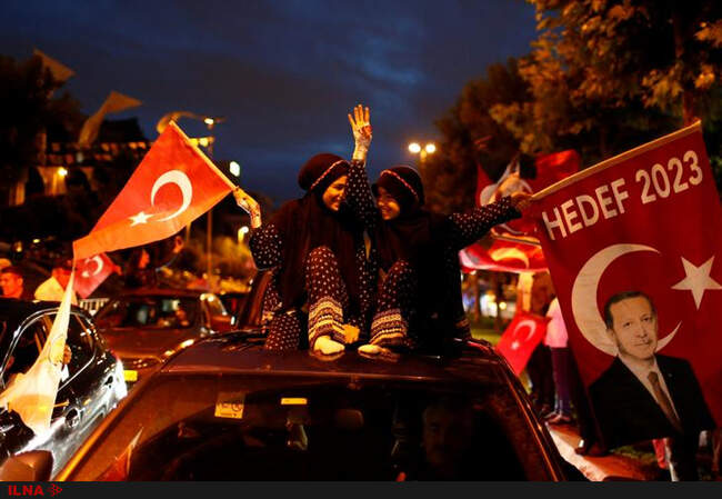 پیروزی رجب طیب اردوغان در انتخابات ترکیه‎