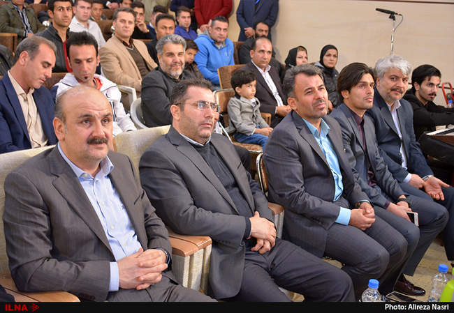 آیین تجلیل ازقهرمانان ملی و فراملی قزوین