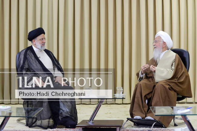 دیدار رئیس جمهور با جمعی از علما و اعضای جامعه مدرسین قم