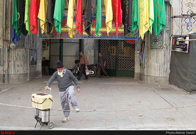 بازار تهران در ایام محرم