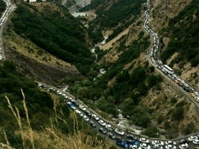 جاده کندوان و هراز جمعه یک‌طرفه می‌شود
