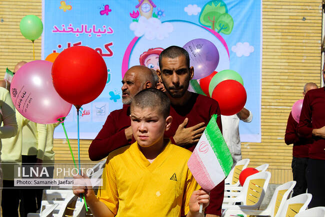 جشن روز جهانی کودک در آسایشگاه شهید بهشتی مشهد