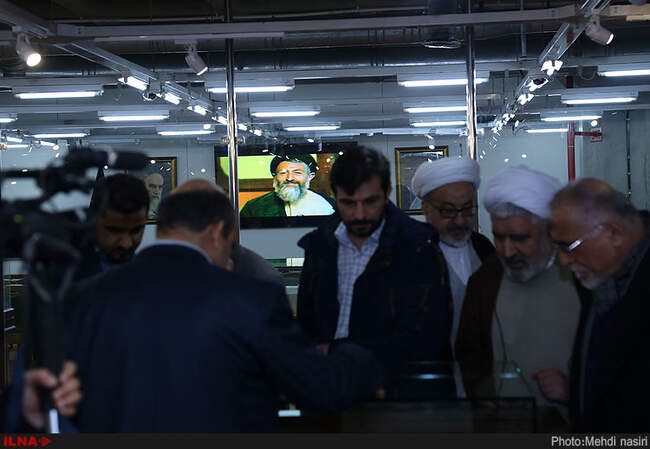 مراسم افتتاحیه نمایشگاه اسناد شهید بهشتی