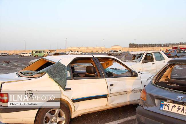 حادثه بندر شهید رجایی بندرعباس - 04