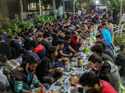مراسم افطاری دانشگاه صنعتی امیرکبیر برگزار شد