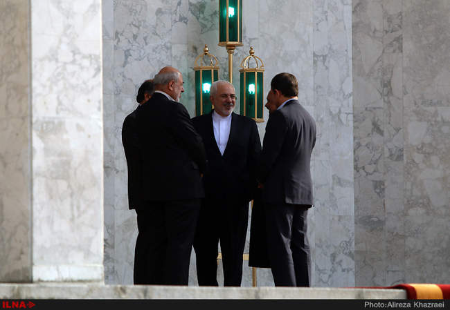 مراسم استقبال رسمی از  جان ماهاما رئیس جمهور غنا