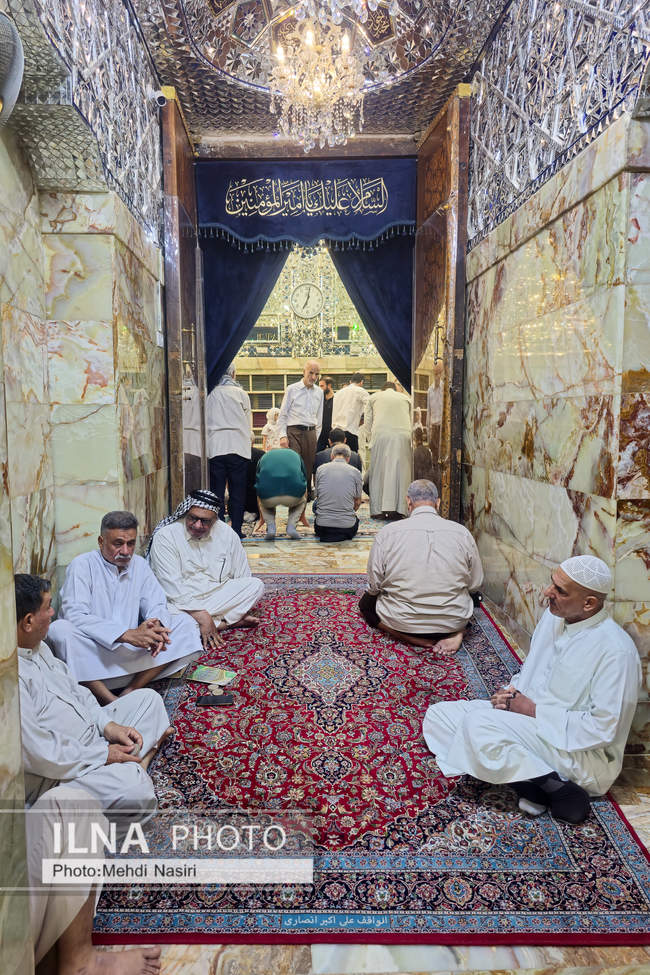 بارگاه امیرالموئمنین ( ع ) - نجف اشرف 