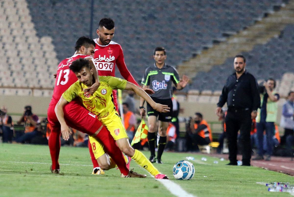 دبل هت تریک پرسپولیس مقابل نفت