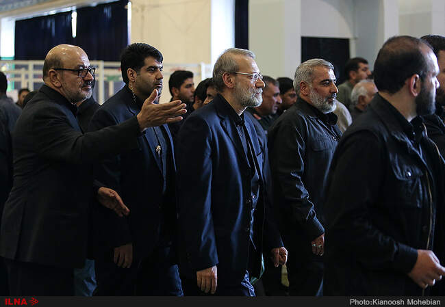 مراسم ترحیم پدر سردار سلیمانی