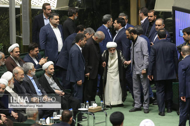 مراسم تحلیف مسعود پزشکیان رئیس جمهور 