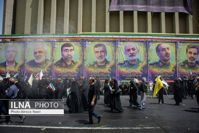  مراسم تشییع شهدای اقتدار - تهران/ 3 
