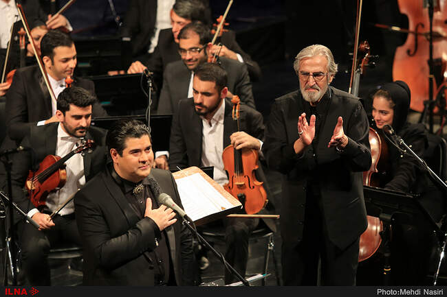 Concert by Iranian National Orchestra under the leadership of Fereydoun Shahbazian and Salar Aghili