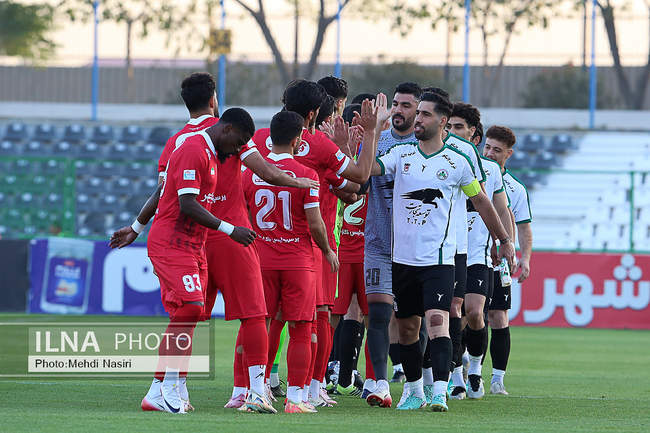 گزارش تصویری تیم‌های پرسپولیس و ذوب آهن اصفهان