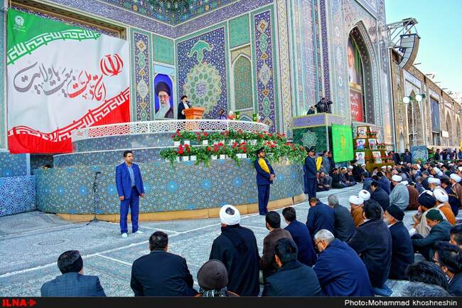 راهپیمایی مردم در محکومیت اغتشاشات اخیر - مشهد