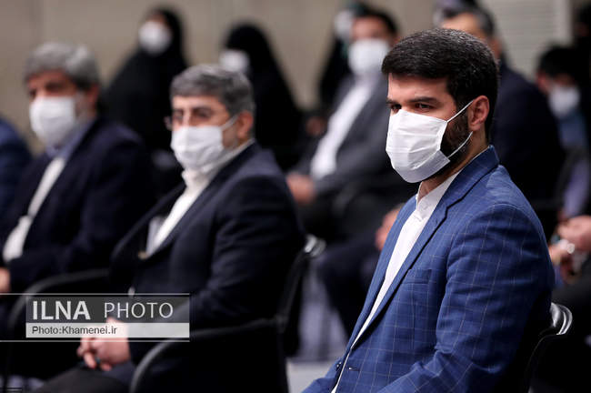 دیدار مداحان اهل‌بیت علیهم‌السلام با رهبر معظم انقلاب