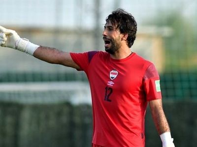  دروازه بان عراق بازی با تیم ملی فوتبال ایران را از دست داد 