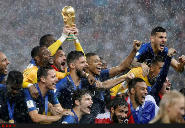 فرانسه برای دومین بار قهرمان جهان شد